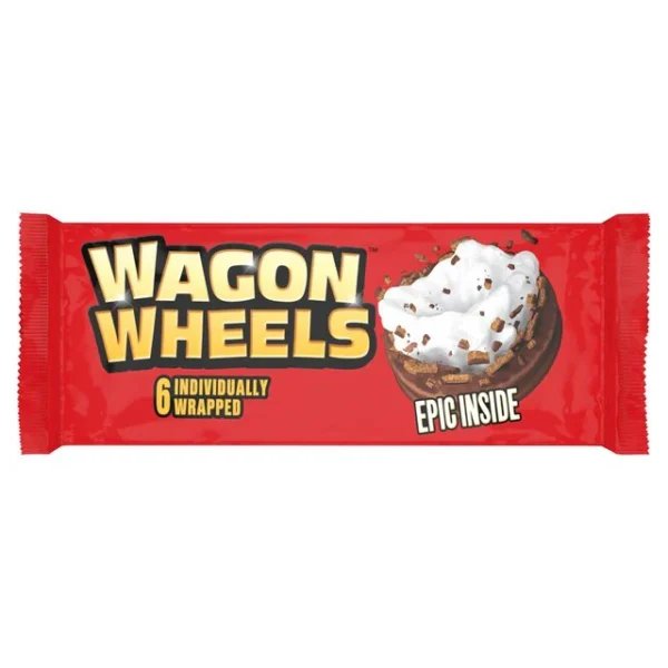 Wagon Wheels Original 6 per pack