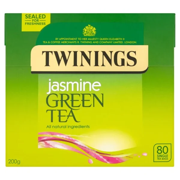 Twinings Jasmine Green Tea 80 per pack