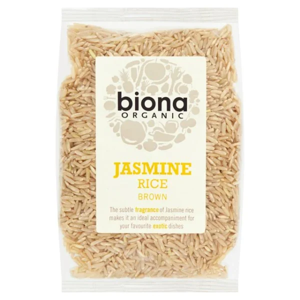 Biona Organic Jasmine Rice Brown 500g