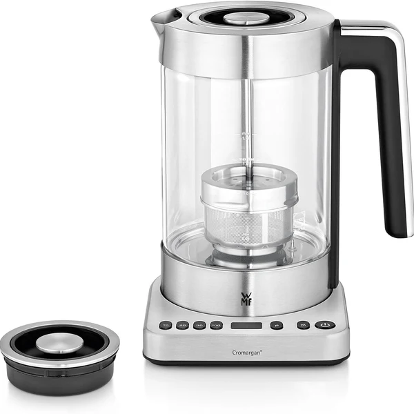 bouilloire électrique 2 en 1 de 1,7L sans fil 3000W gris noir WMF