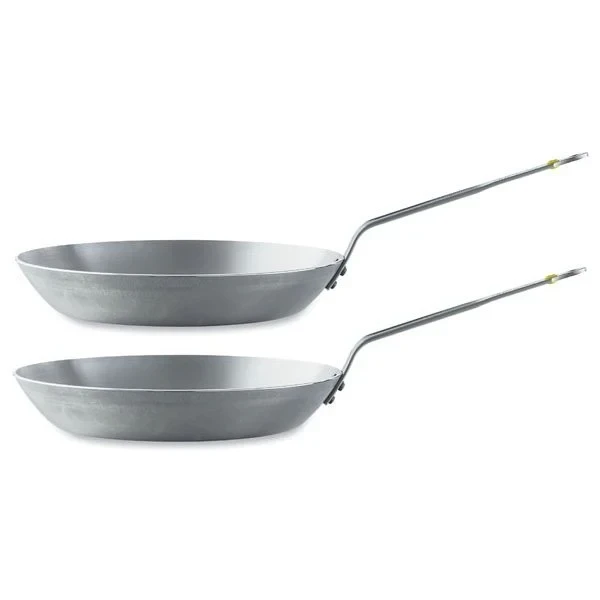 Lot de 2 poêles Minéral B Element 24 et 28 cm De Buyer