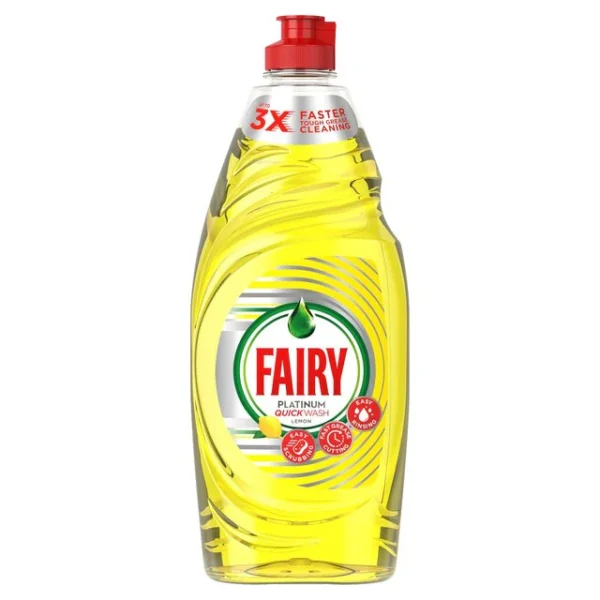 Fairy Washing Up Liquid Platinum Lemon 615ml