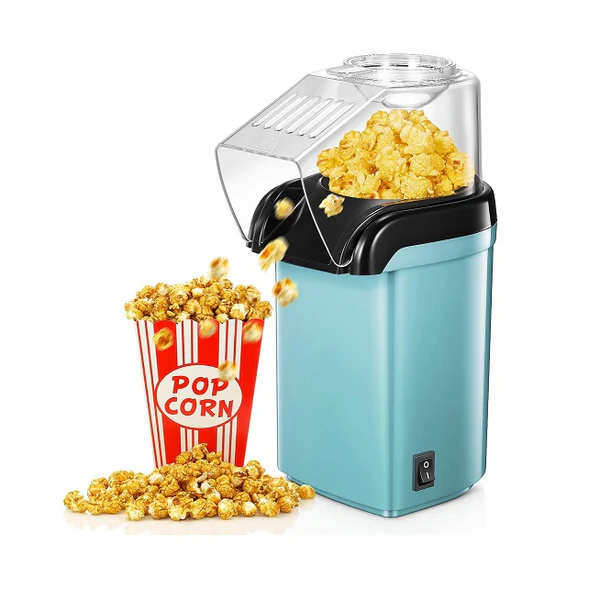 Machine a Pop corn à Air Chaud 1200W vert Vendos85