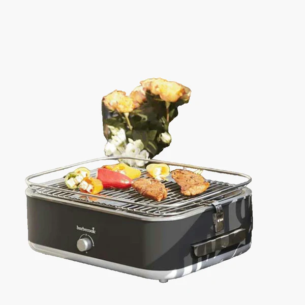Grill de table électrique E-Carlo Midnight Grey Barbecook