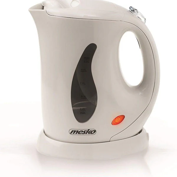 bouilloire électrique de 0,6L 760W blanc Mesko