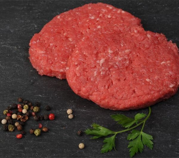 Steack haché provenant de morceaux dénervés et dégraissés