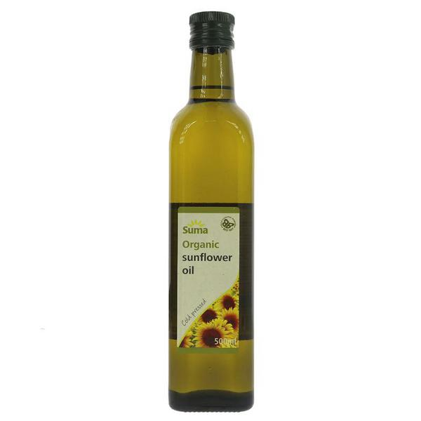 Suma Huile de Tournesol Bio Pressée à Froid 500g