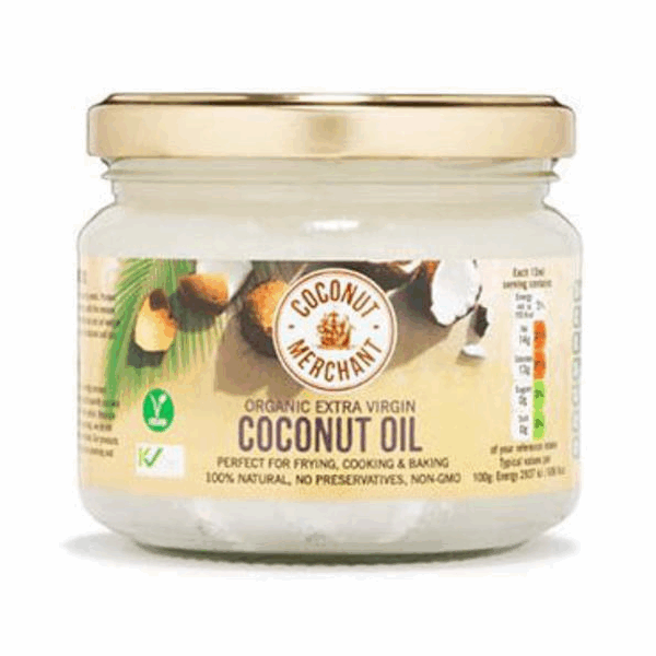 Coconut Merchant Huile de Noix de Coco Extra Vierge Bio 300ml