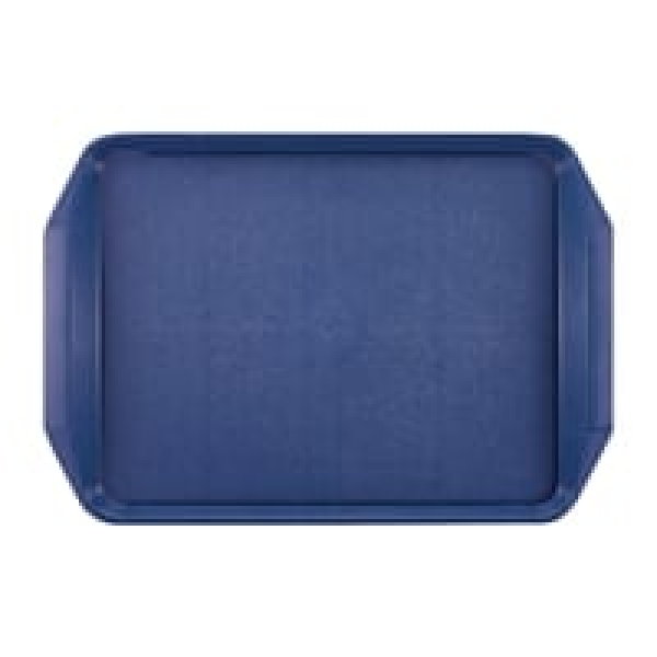 Plateau avec poignées Roltex 435x305mm bleu
