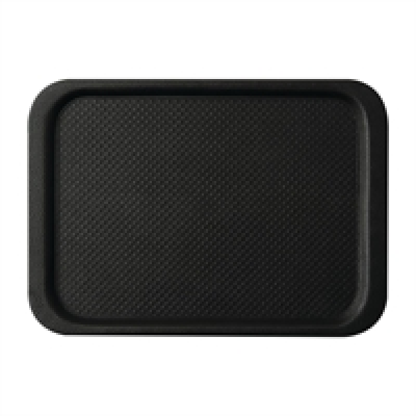 Plateau antidérapant Roltex Blackline rond 310mm noir