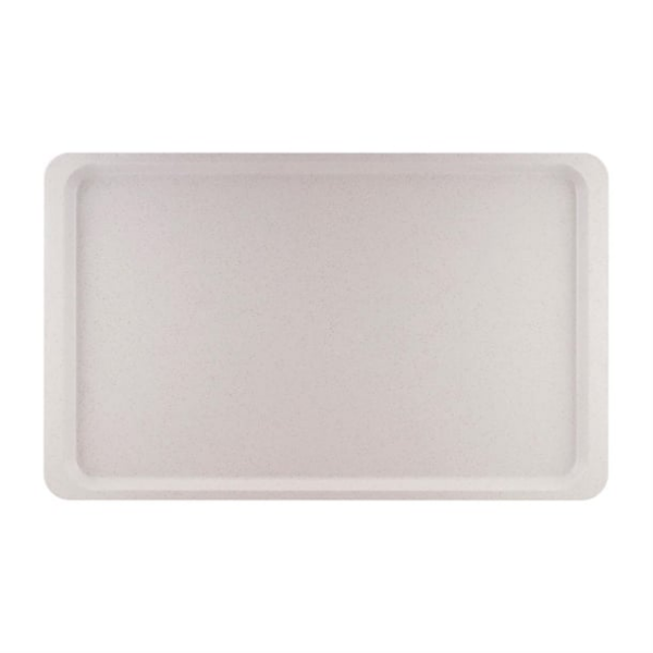 Plateau de service en polyester Roltex GN1/1 530x325mm gris moucheté