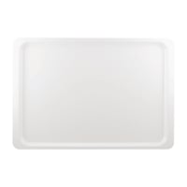 Plateau de service en polyester Roltex Euronorme 530 x 370mm blanc