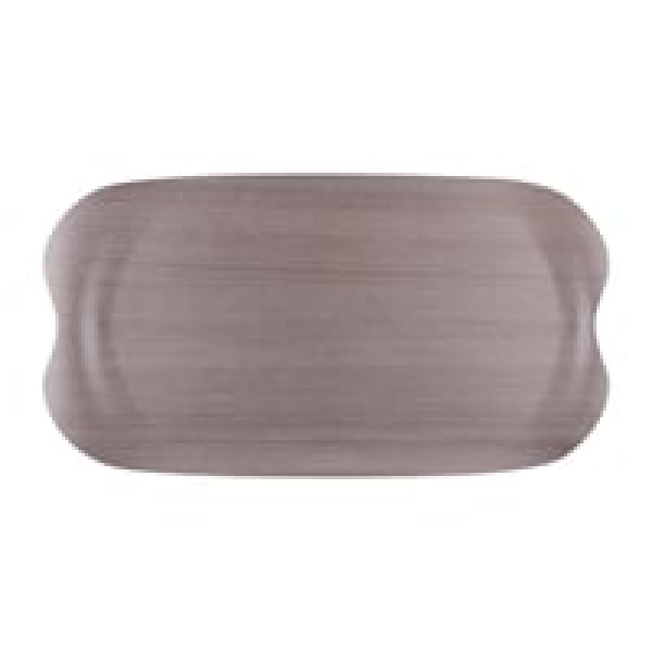 Plateau de service Roltex Wave 43x23cm bois gris veiné