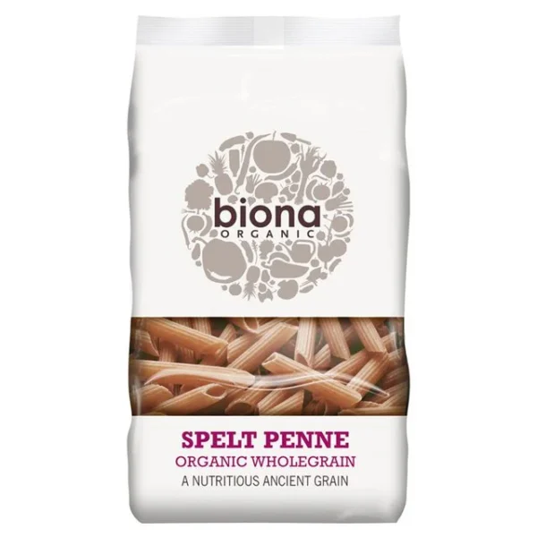 Biona Organic Wholegrain Spelt Penne 500g
