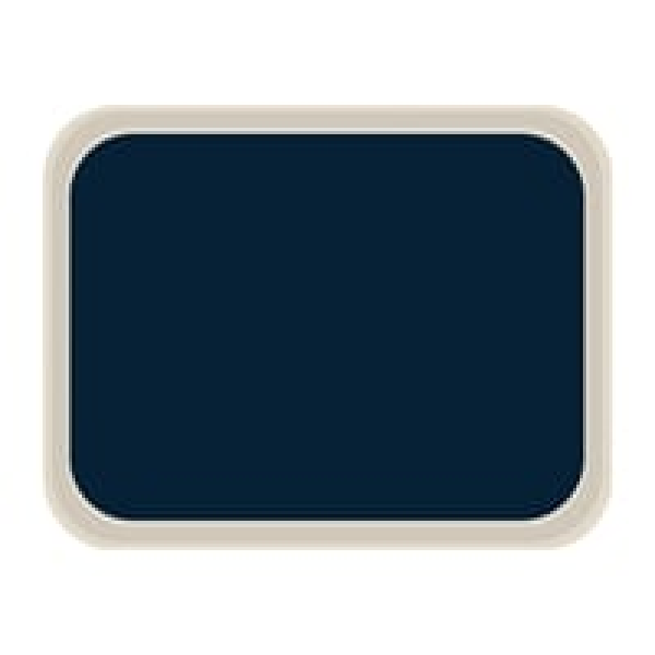 Plateau de service en polyester Roltex standard 455x355mm bleu