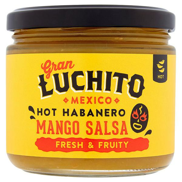 Gran Luchito Salsa à la Mangue Fraîche et Fruitée Vegan 365ml