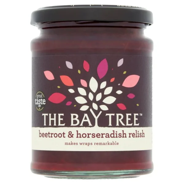 The Bay Tree Relish Beetroot & Horseradish 300g - Special Offer