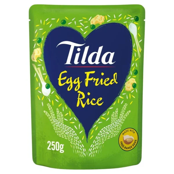 Tilda Microwave Egg Fried Rice 250g