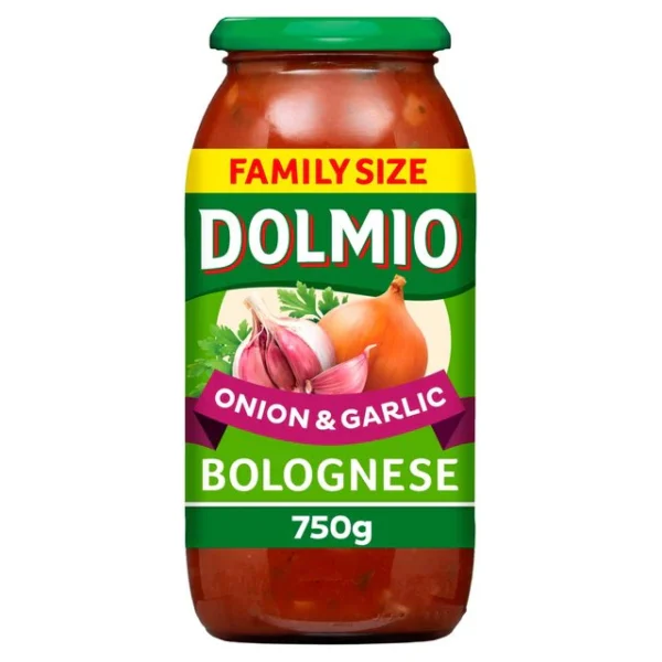 Dolmio Bolognese Onion Garlic Pasta Sauce 750g