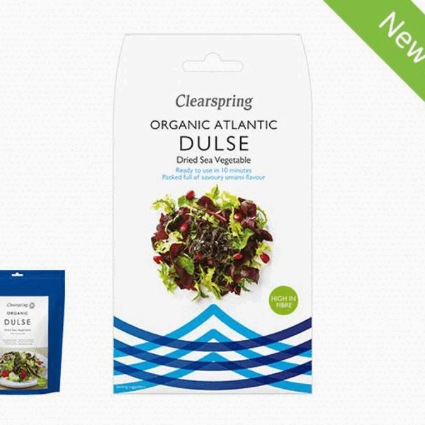 Clearspring Organic Atlantic Dulse Seaweed Vegan, 25g