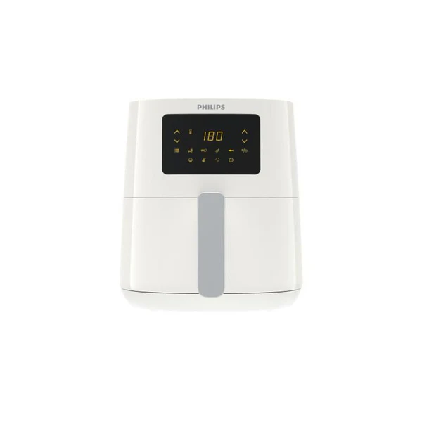 Airfryer Essential Compact Digital Hd9252/00, Friteuse Sans Huile, 0,8kg, Technologie Rapid Air, 7 Préréglages, Blanc Philips