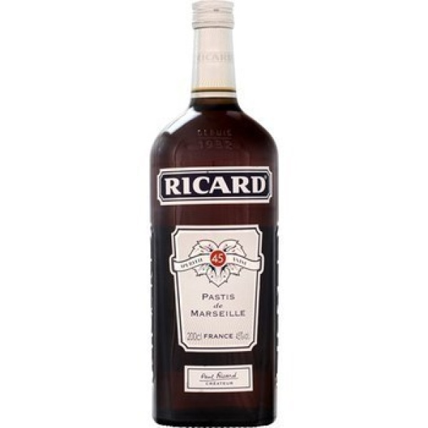 RICARD ; Pastis 45% 2 l