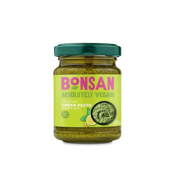 Bonsan Pesto Vert Bio Végétalien, 130g