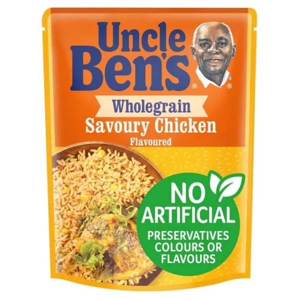 Uncle Ben's Wholegrain Savoury Chicken Rice 250g