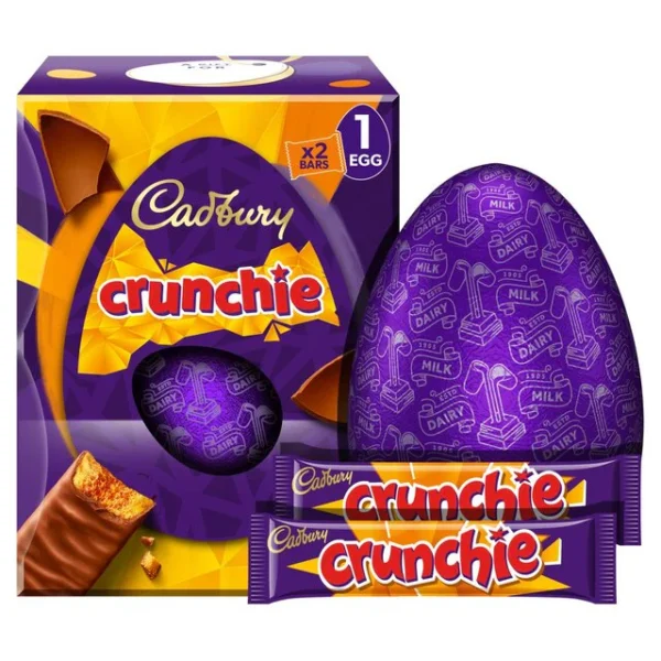 Cadbury Crunchie Chocolate Easter Egg 190g