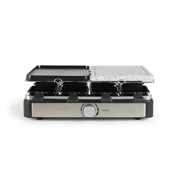 Appareil à raclette 8 personnes 1400 W Livoo