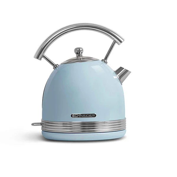 Bouilloire vintage 1,7 L 2200 W SCKE17BL bleu Schneider