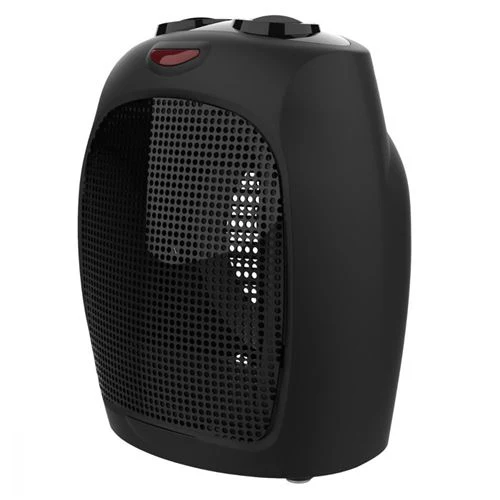 Chauffage soufflant en céramique avec 3 modes de fonctionnement 1500W noir Cecotec