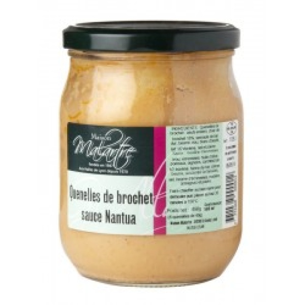 QUENELLES DE BROCHET SAUCE NANTUA, POT 490GR
