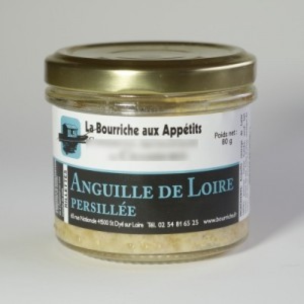 Anguille de Loire persillée - 80g