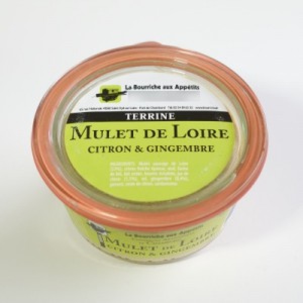 Mulet au citron et gingembre