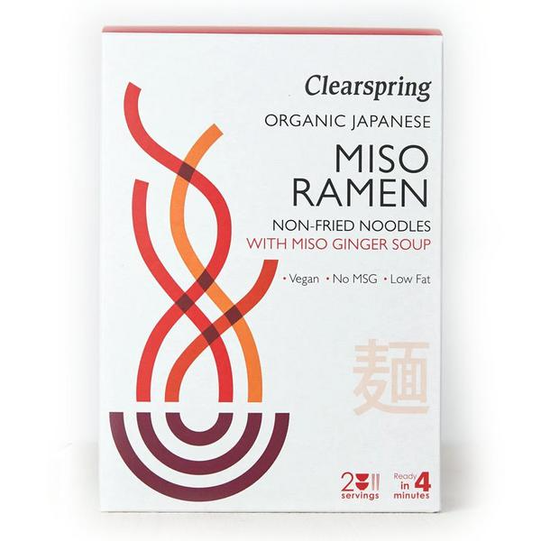 Clearspring Soupe Japonaise Miso Ramen Végétalienne, 210g