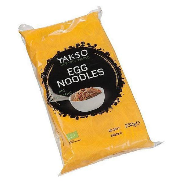 Yakso Organic Egg Noodles 250g