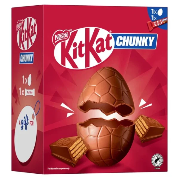 Nestle KitKat Chunky Easter Egg 190g
