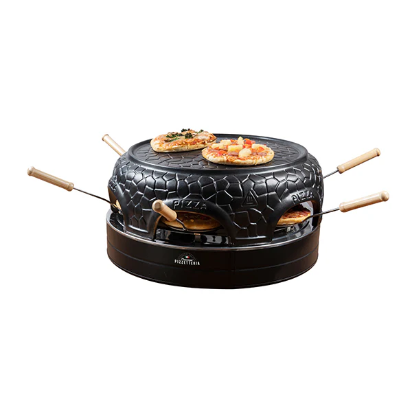 Four à pizza électrique 6 personnes Pizzetteria 860 W noir Bestron