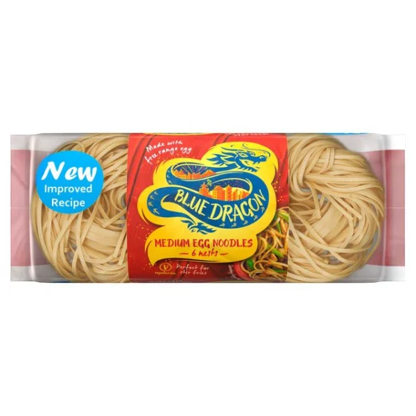 Blue Dragon Egg Noodles Medium 300g
