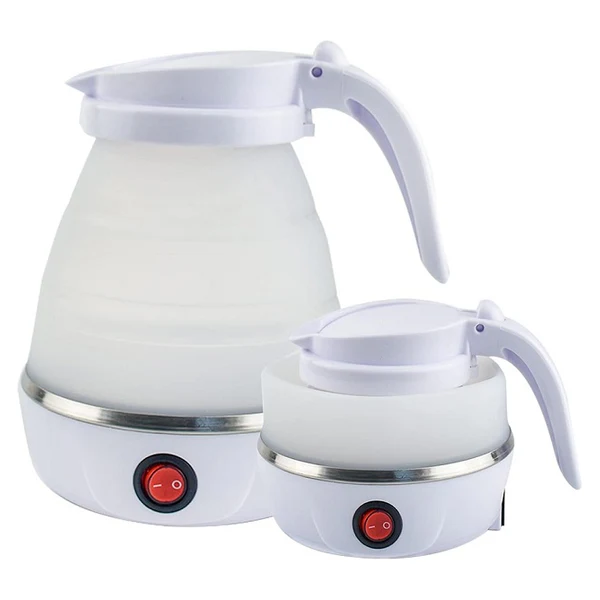 Bouilloire pliable électrique de 0,6L blanc Vendos85