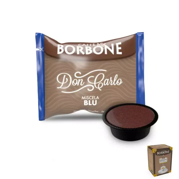 50 BLUE Blend Capsules Borbone Coffee Compatible Lavazza A Modo Mio®