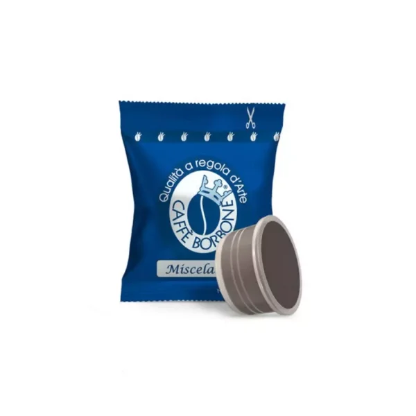 50 BLUE Blend Capsules Borbone Coffee Compatible Lavazza® Espresso Point®