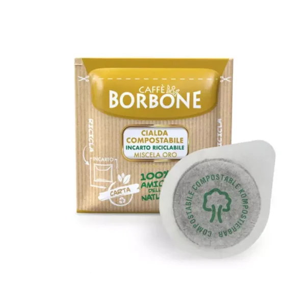 50 ESE Paper Pods 44 mm Caffè Borbone GOLD Blend