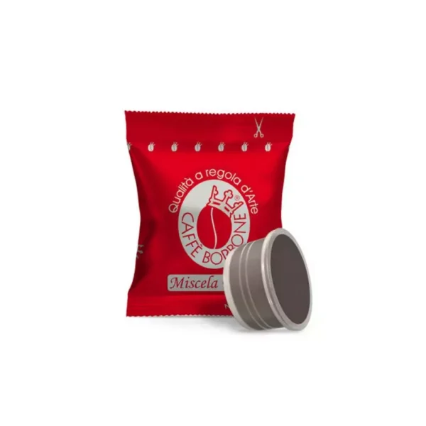 50 RED Blend Capsules Borbone Coffee Compatible Lavazza® Espresso Point®