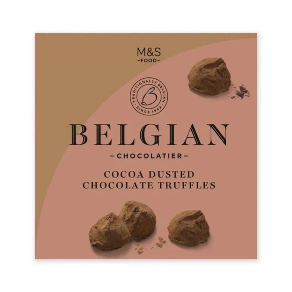 M&S Belgian Cocoa Dusted Chocolate Truffles 260g