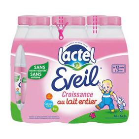 Lait UHT de croissance EVEIL bouteilles 6x1 litre