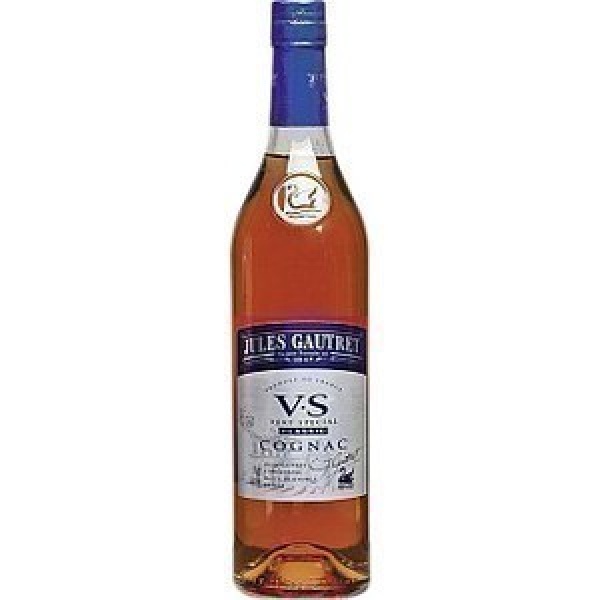 JULES GAUTRET ; Cognac 40% *** JULES GAUTRET- la bouteille de 70 cl