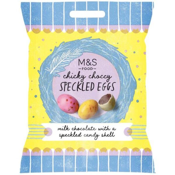 M&S Chicky Choccy Speckled Easter Eggs 90g