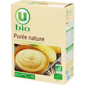 Puree nature U BIO 2x125g 250g